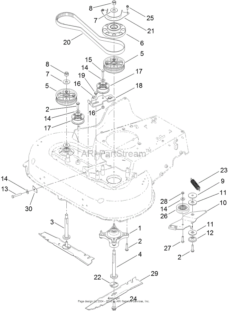 Toro 20199, TimeMaster 30in Lawn Mower, 2012 (SN 312000001 ... toro lawn mower magneto wiring diagram 