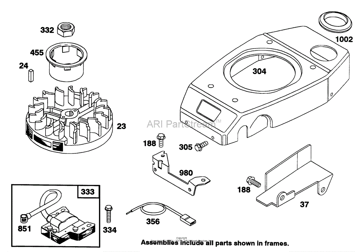 Toro 20328b, Lawnmower, 1992 (sn 2000001-2999999) Parts Diagram For 