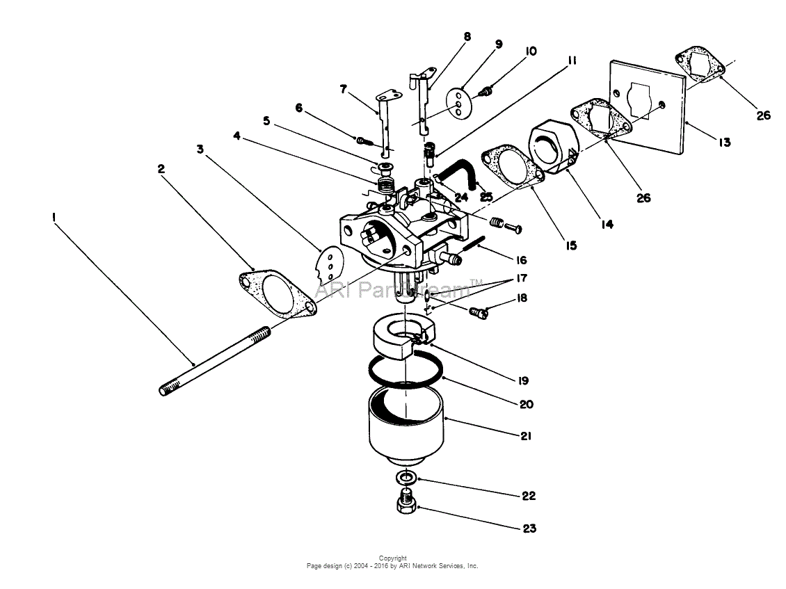 Toro 20329, Lawnmower, 1992 (SN 20000012999999) Parts Diagram for