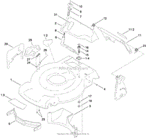 Toro 20332, 22in Recycler Lawn Mower, 2010 (SN 310000001-310999999 ...