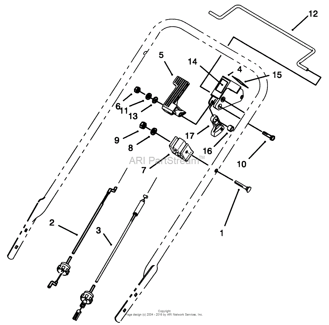 Toro 20432, Lawnmower, 1993 (SN 39000001-39999999) Parts Diagram for