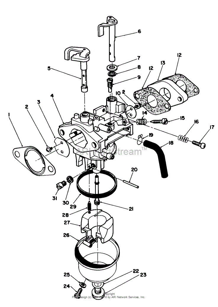 Toro 20526, Lawnmower, 1986 (SN 6000001-6999999) Parts ...