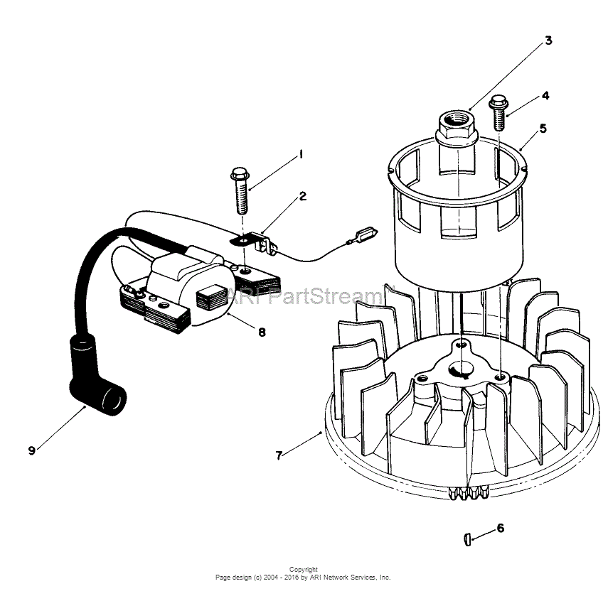Toro 20526C, Lawnmower, 1987 (SN 7000001-7999999) Parts ... toro lawn mower magneto wiring diagram 