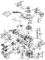 Toro 20586, Lawnmower, 1986 (SN 6000001-6999999) Parts Diagram for ...