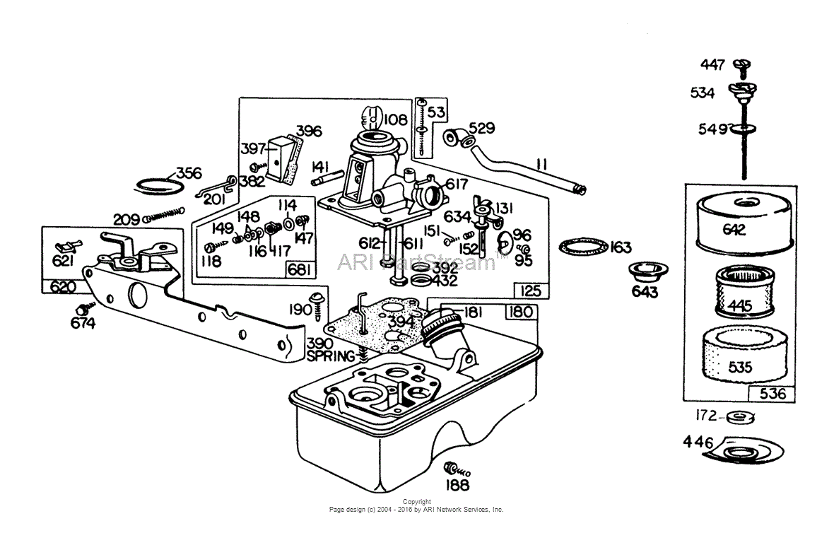 Toro 20750, Lawnmower, 1978 (SN 8000001-8999999) Parts Diagram for ...