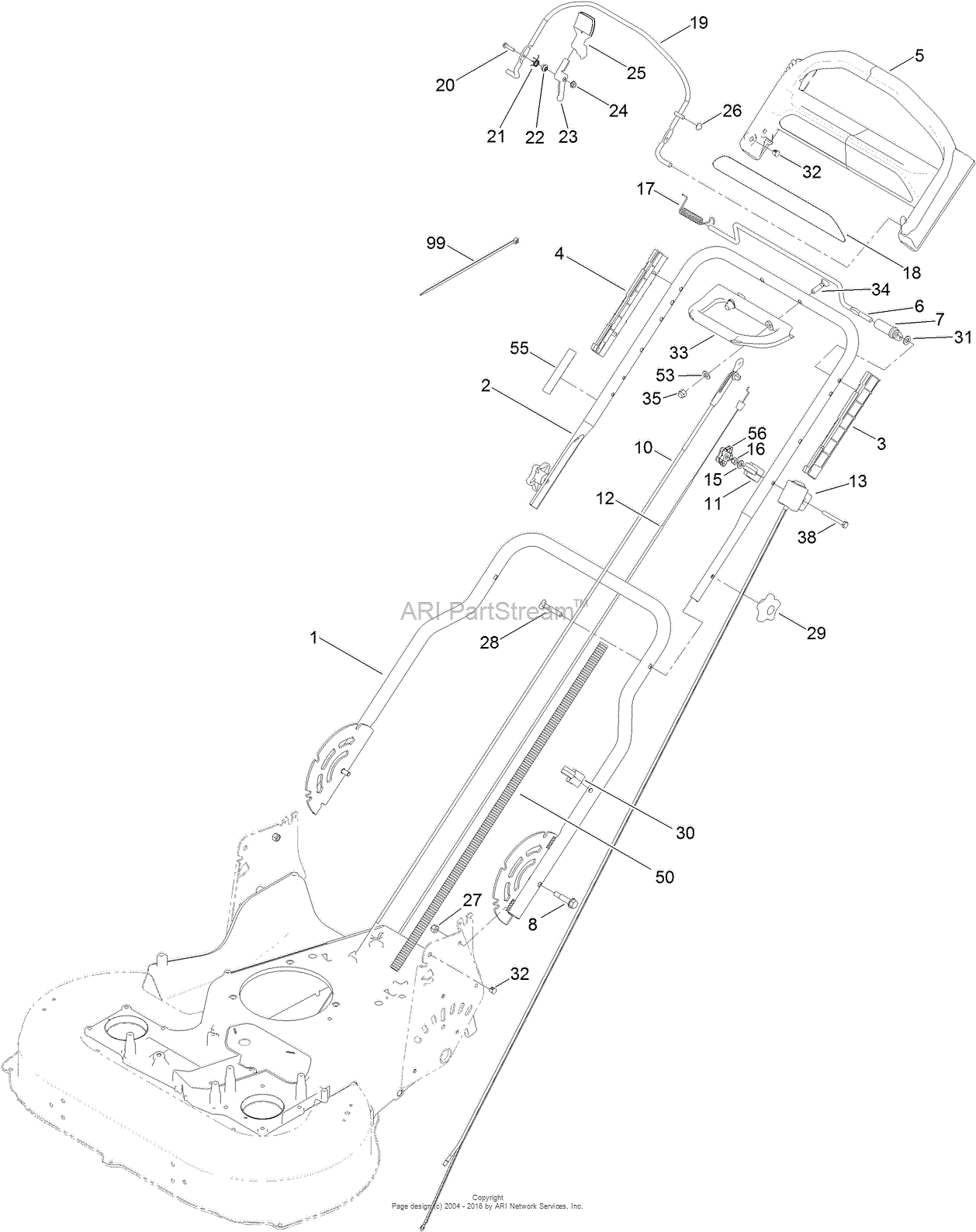 Toro Timemaster 21199 Parts Diagram