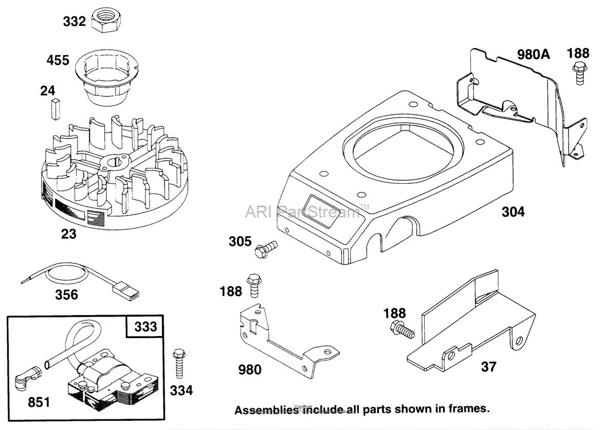 Toro 22151, Lawnmower, 1996 (SN 6900001-6999999) Parts Diagram for ...