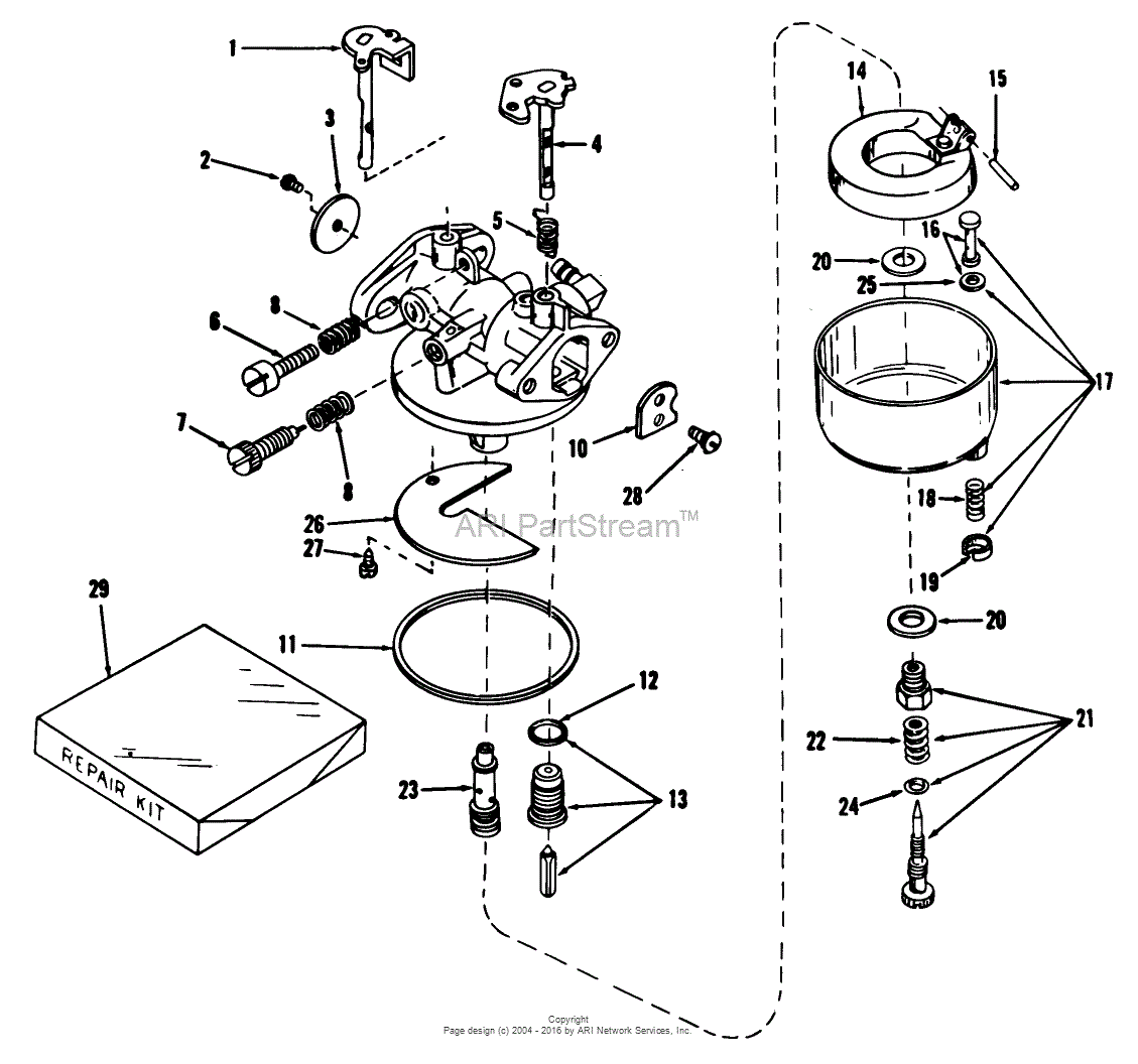 [DIAGRAM] Murray Riding Mower Carburetor Diagram