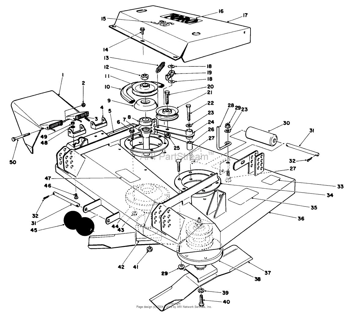 Toro 30113, Mid-Size Proline Gear Traction Unit, 8 hp, 1986 (SN 6000001 ...