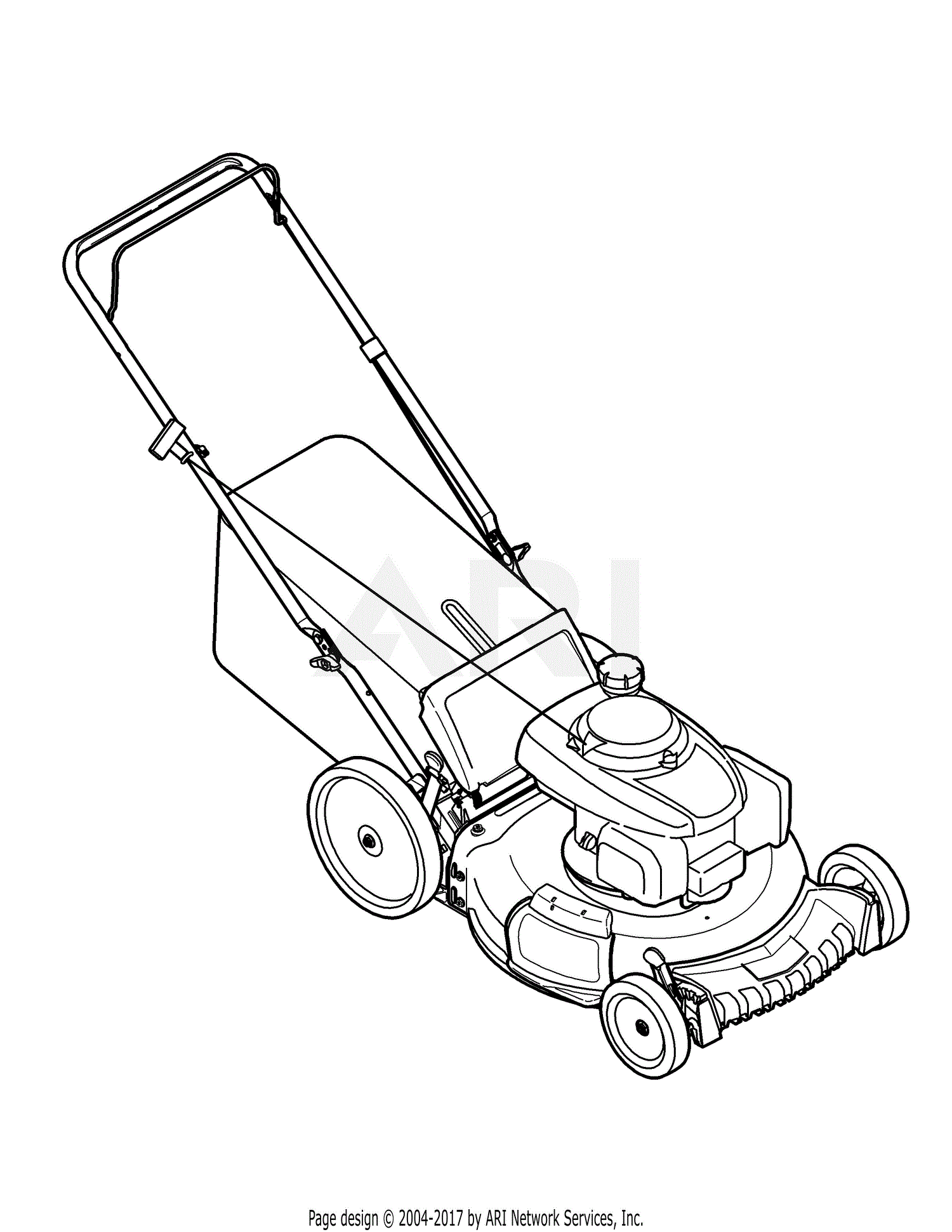 Troy Bilt TB130 11AB29Q766 (2012) 11AB29Q766 (2012) Parts Diagram for