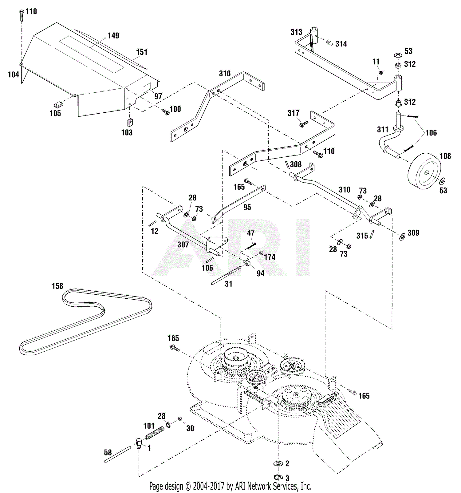 Troy-bilt 33 Walk-behind Mower Parts Diagram | edu.svet.gob.gt