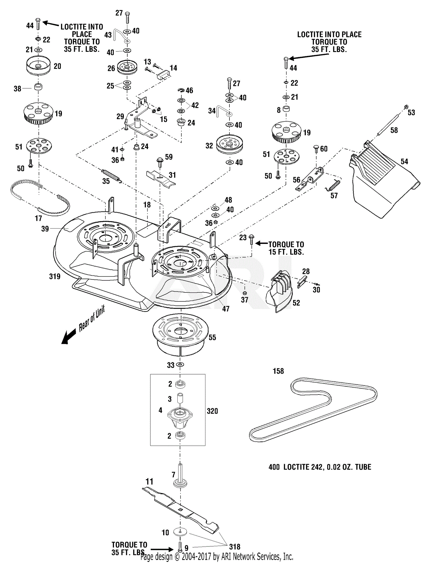 Troy Bilt 12b 753b766 9 Hp 33 Wide Cut Mowers Parts Diagram For Mower