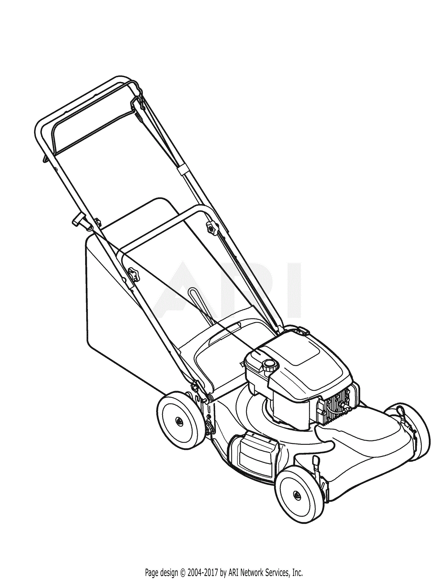 Troy Bilt Tb230 Lawn Mower Parts Diagram