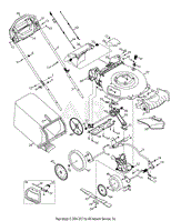 Troy Bilt TB360 12ABD3BZ711 (2014) 12ABD3BZ711 (2014) Parts Diagrams