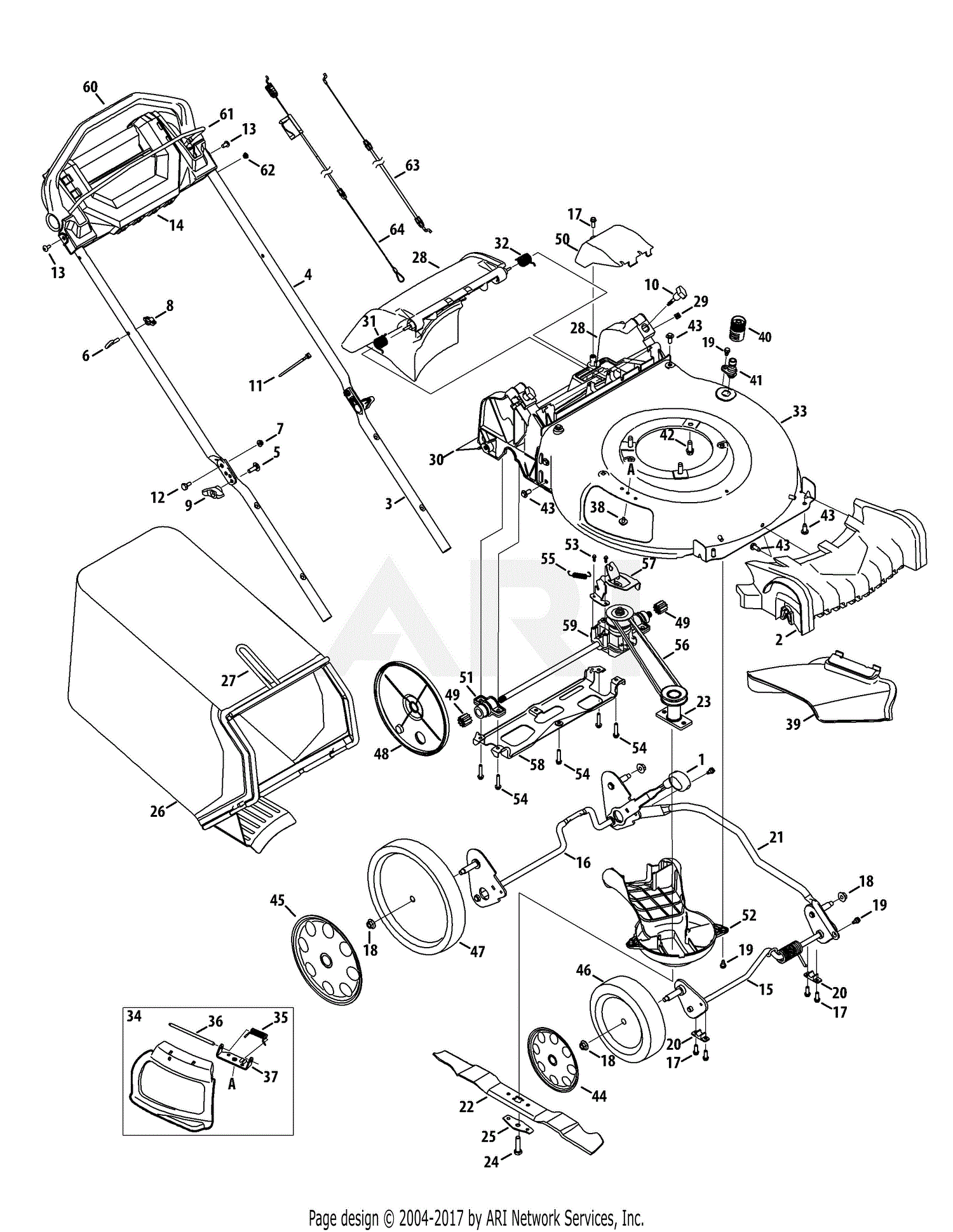 Tb370 mower discount