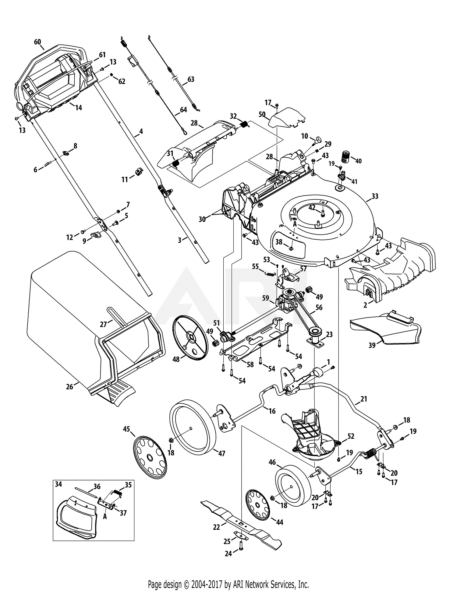 Troy Bilt Lawn Mower Parts Diagram Heat Exchanger Spare Parts