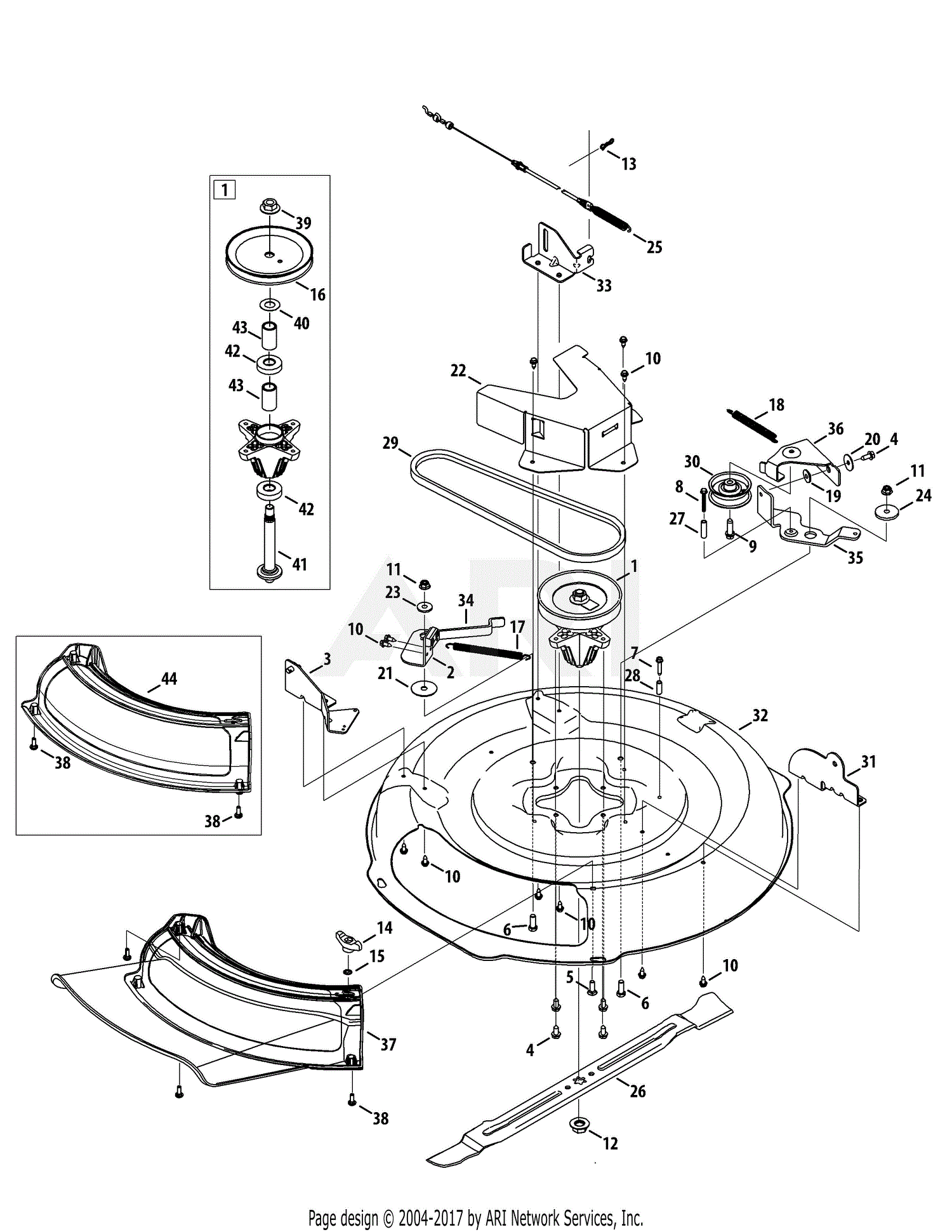 34 Troy Bilt Lawn Mower Belt Diagram