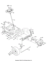 Troy Bilt 13CX79KT011 Horse XP 2015 Parts Diagram for Transmission