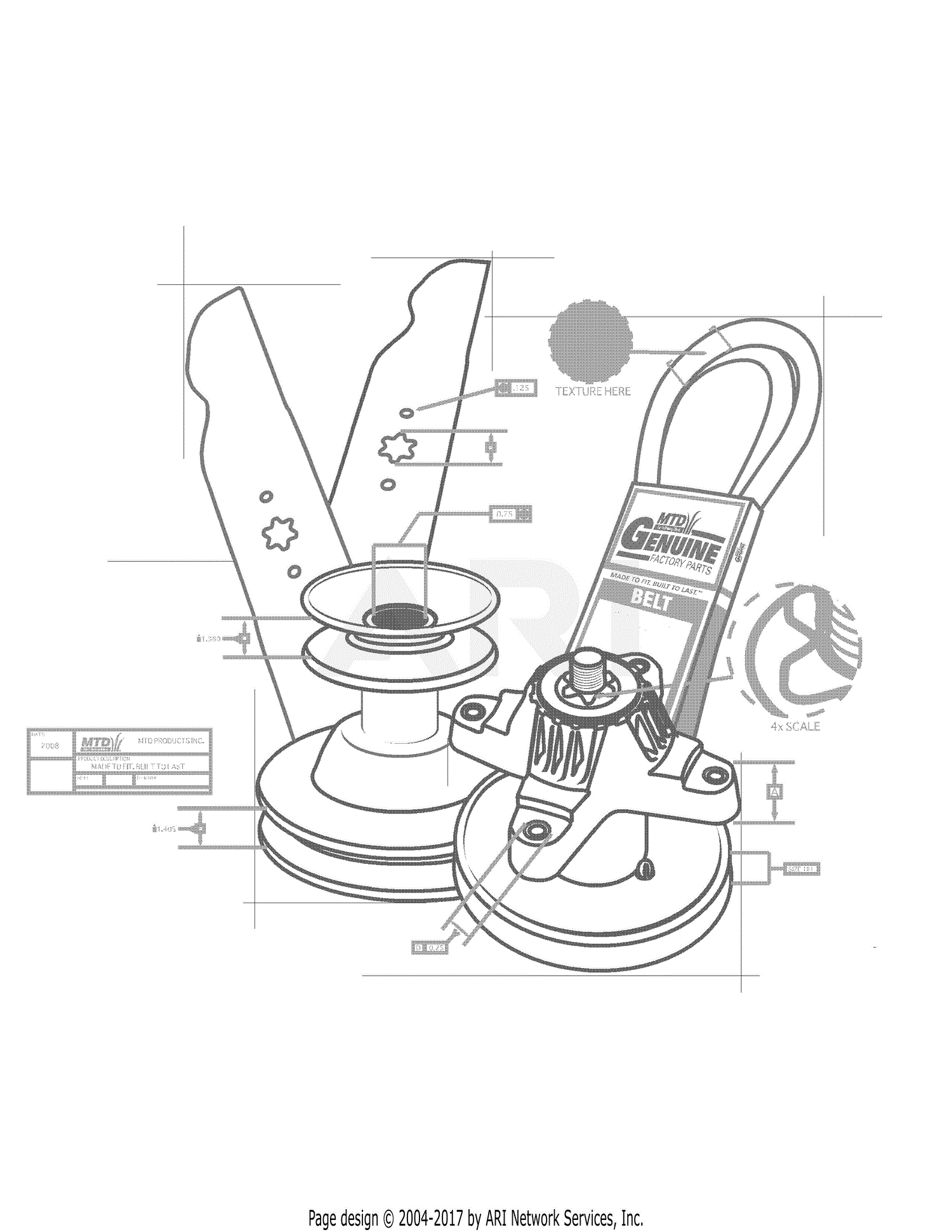 Troy Bilt 13WV78KS011 Bronco (2015) Parts Diagram for ... mtd wiring diagram manual 