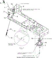 Troy bilt horse 2025 xp deck parts