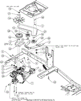 Troy Bilt 13AC21JD011 TB30R Hydro (2017) Parts Diagram for Deck