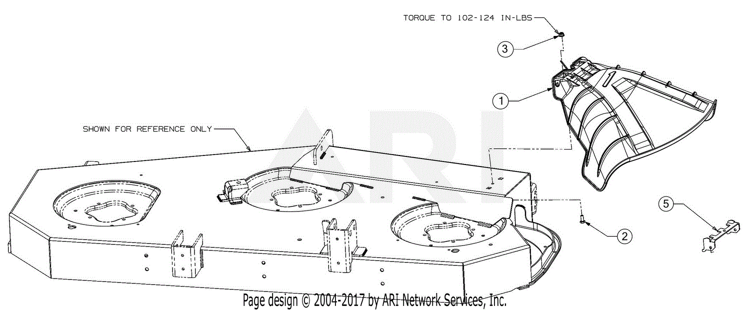 Troy Bilt 13aqa2ka066 Super Bronco 54 Fab 2017 Parts Diagram For Discharge Chute 1898