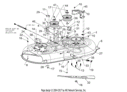 Troy bilt 2024 pony deck diagram