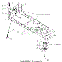 Troy Bilt 13A877BS066 Pony 42X (2018) Parts Diagrams