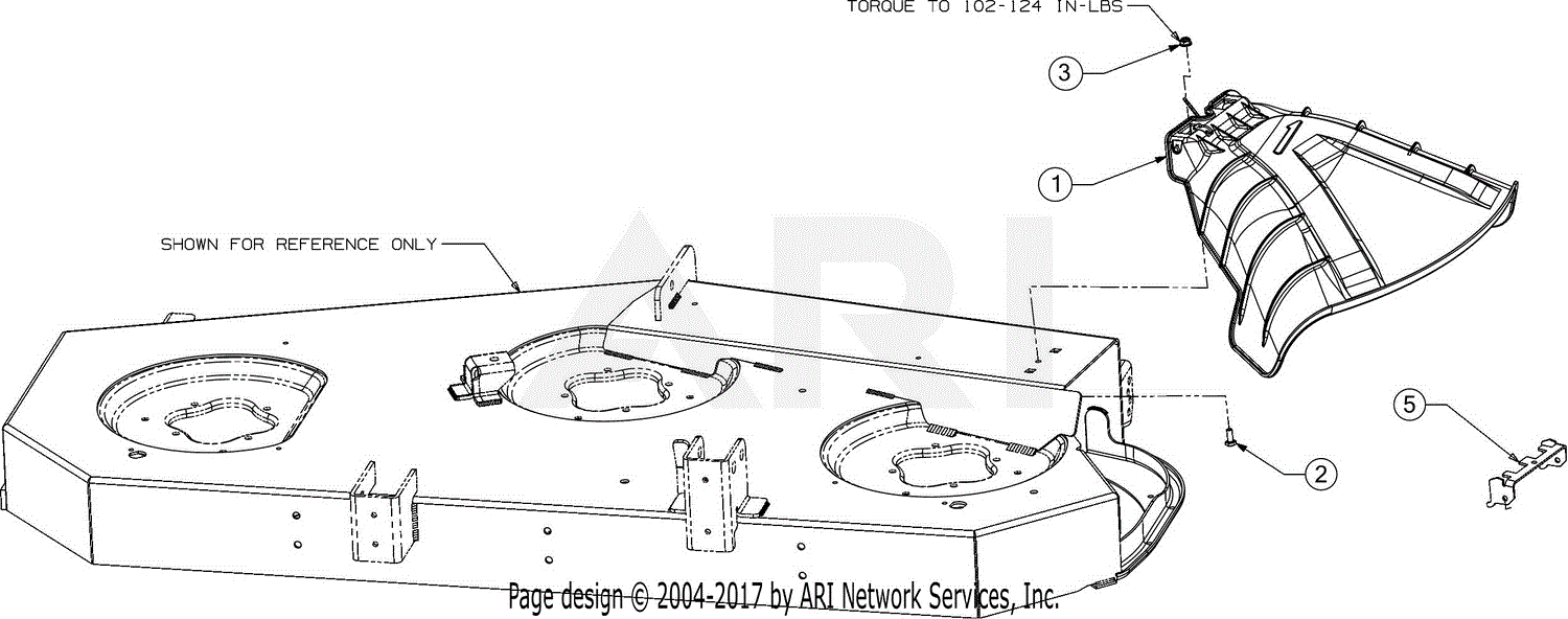 Troy Bilt 14a7a3ka011 Super Bronco 54 Gt Fab 2016 Parts Diagram For Discharge Chute 8663