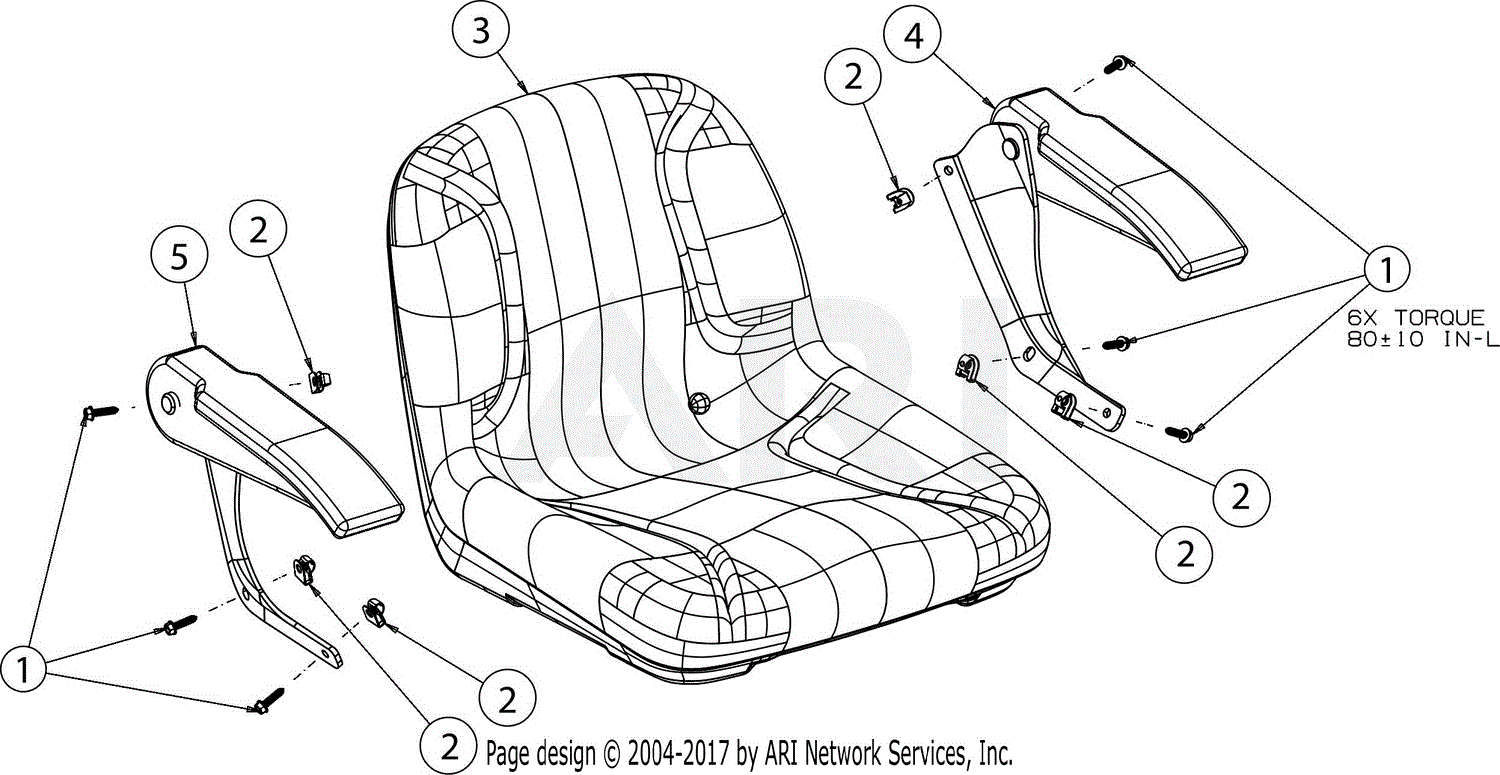 Troy Bilt Super Bronco Gt 54 Fab Tractor 14a7a3ka066 2016 Parts Diagram For Armrest 7078