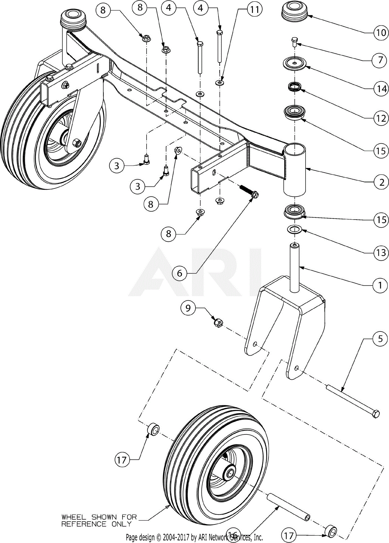 Troy Bilt 17andald066 Mustang Xp 60  2016  Parts Diagram