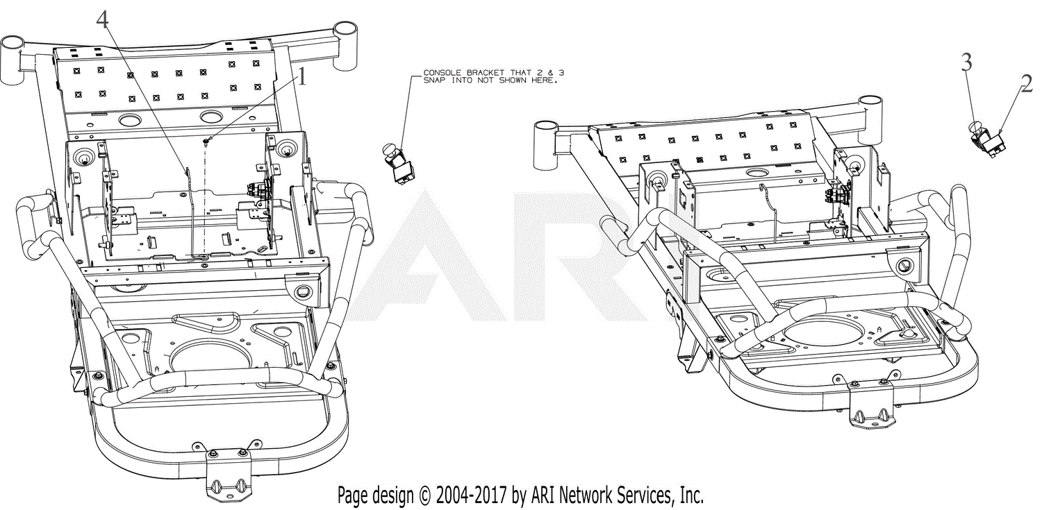 Troy Bilt 17AAFACS023 Mustang Z42 2019 Parts Diagram for Hour Meter