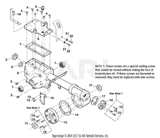 Troy Bilt 21A-675B063 5.5 HP Roto-Tiller (2003) Parts Diagram for ...