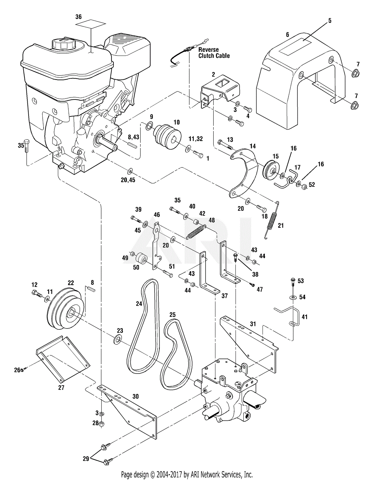 33 Troy Bilt Tiller Parts Diagram