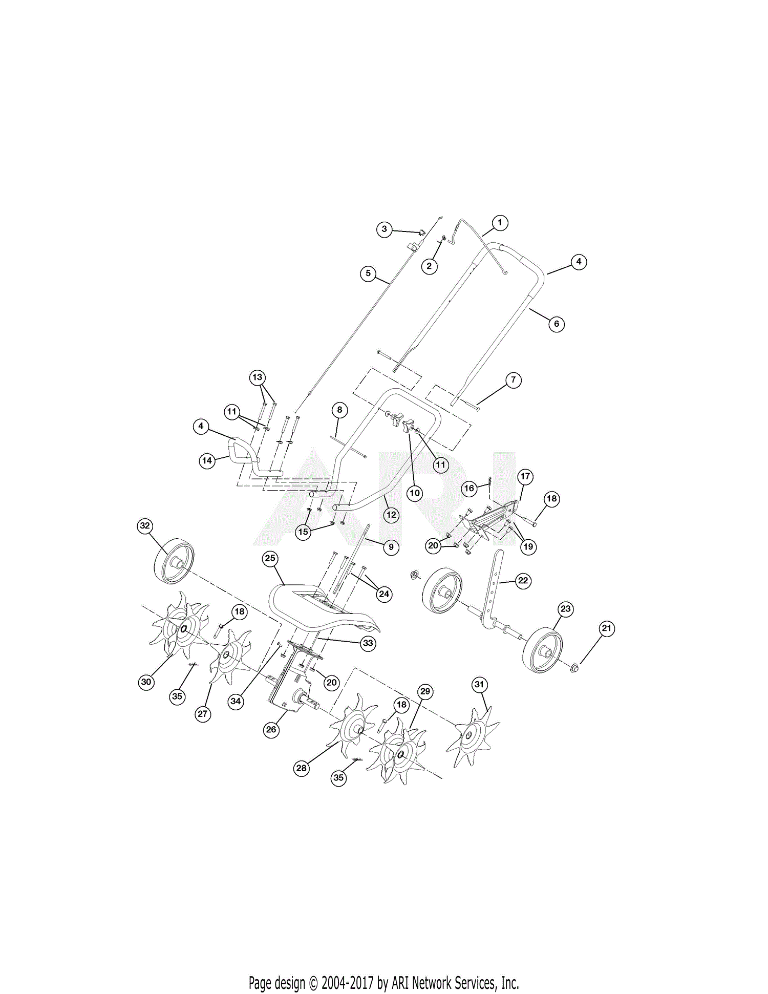 Troy Bilt Tb146ec Parts Diagram 6188