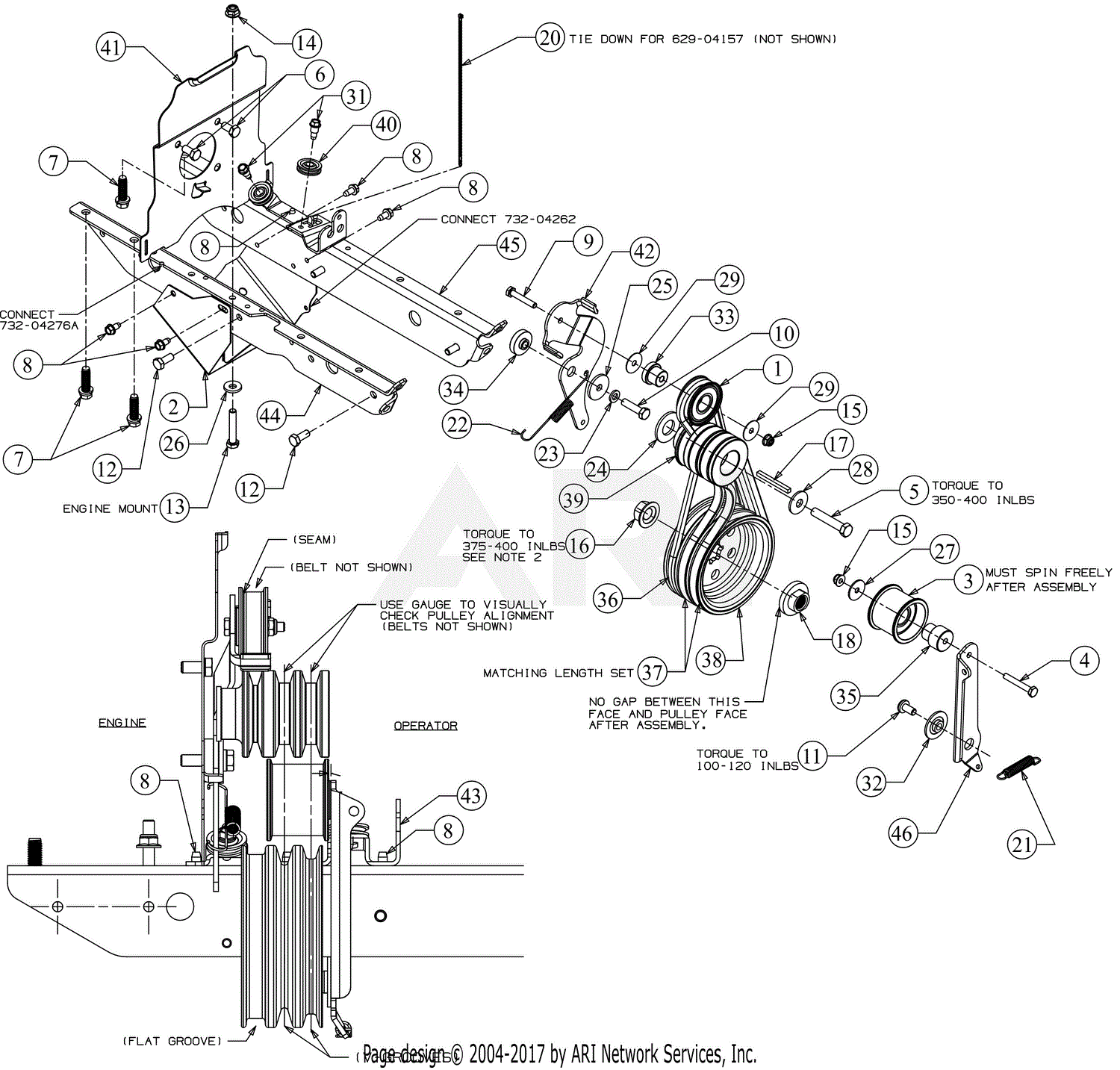 Troy Bilt Vertical Tine Tiller (21A-70M8766) (2016) Parts Diagram for Drive