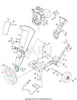 Troy Bilt 24A-424G711 Chipper Shredder (2007) 24A-424G711 CS4310 (2007 ...