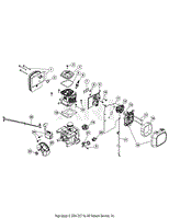 Troy Bilt TB4BP 41AR4BPG966 41AR4BPG966 TB4BP Parts Diagram for Engine