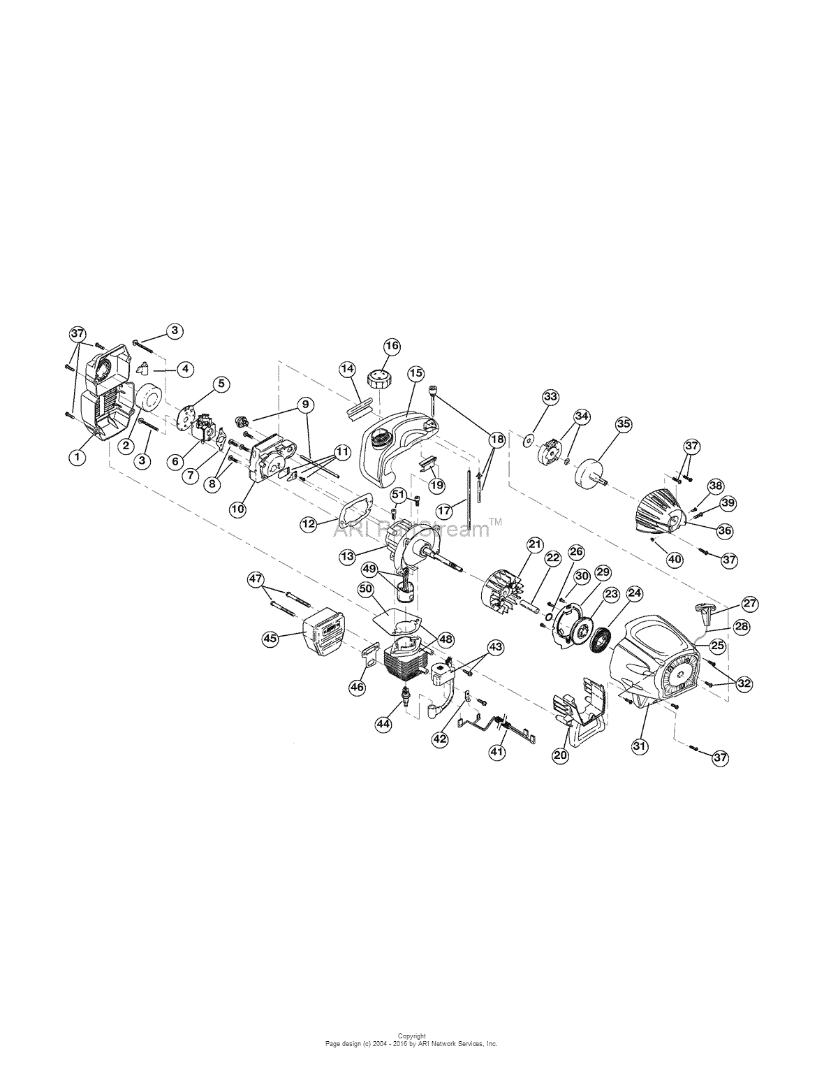 Troy bilt tb25cs fuel line diagram