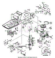 Troy Bilt 13025 12.5 GEAR DRIVE TRACTOR (S/N 130250200101) Parts ...