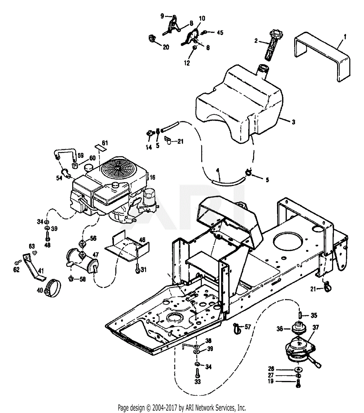 29 Troy Bilt Lawn Mower Parts Diagram