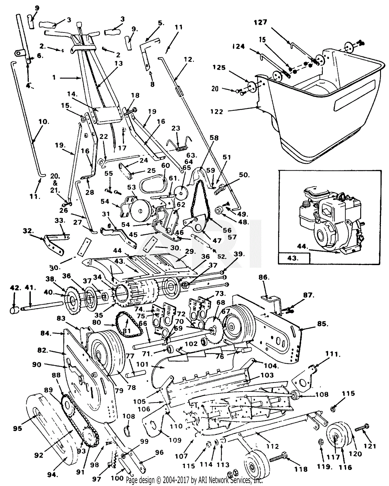 Troy Bilt 5020 3HP-20