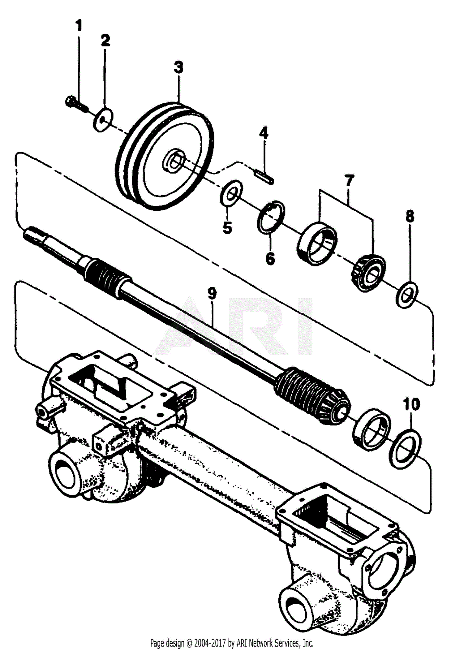 Troy Bilt 21A-520-081 Bronco Tiller 12180 12180 Bronco Tiller Parts ...