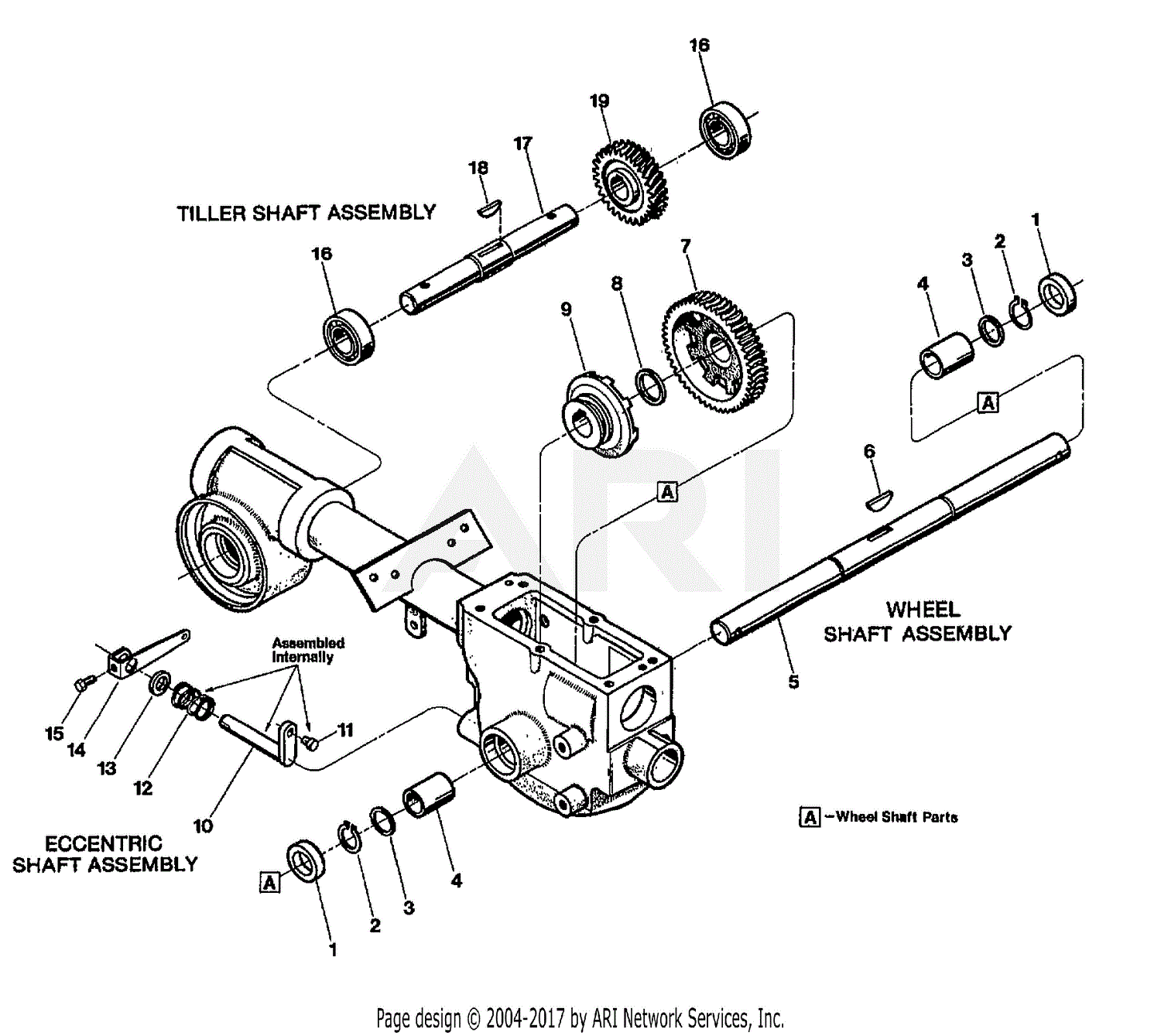 Troy Bilt 15010 ECONO-HORSE(6HP) OPC (S/N E0036752-E0047260) Parts ...