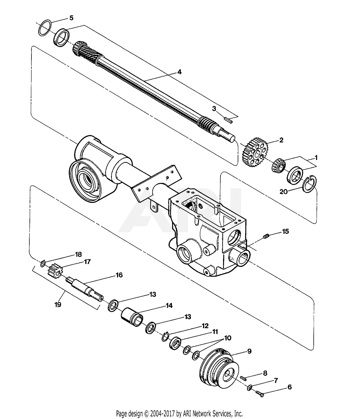 Troy Bilt 15011 ECONO-HORSE(6HP) OPC (S/N 150110100101-UP) Parts ...