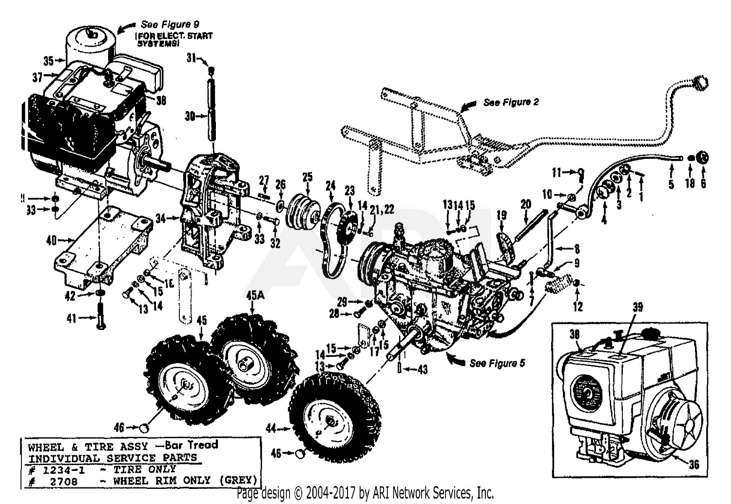 Troy Bilt HORSE-OPC (7&8HP) (S/N 00855639-00864076) Parts Diagram for ...