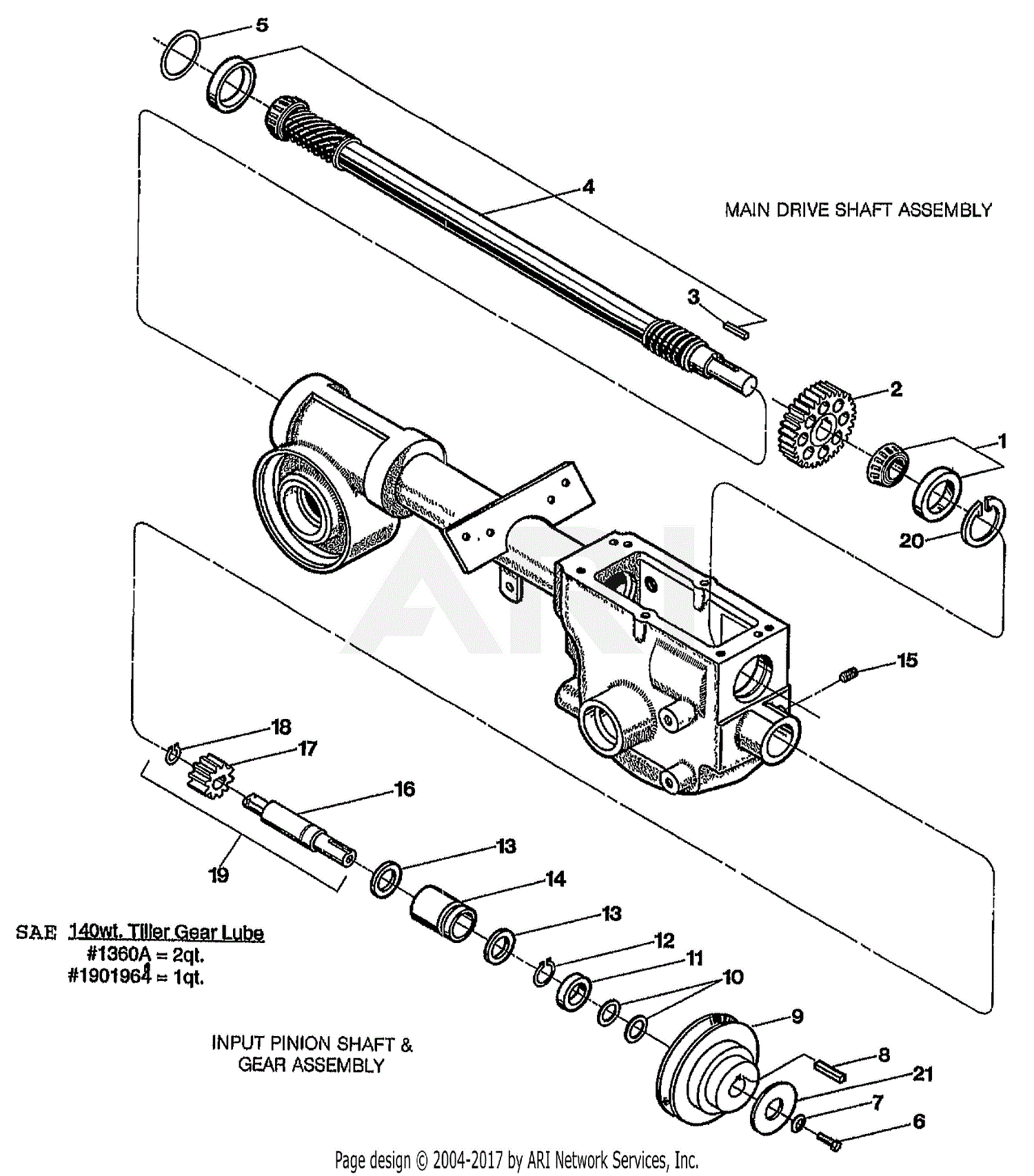 Troy Bilt 15006 JUNIOR VI OPC (4HP) (S/N M0115495-UP) Parts Diagram for ...