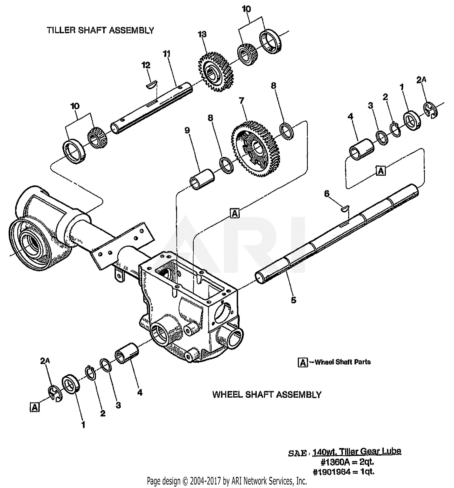 Troy Bilt 5711 JUNIOR IV OPC (4HP) (S/N M0075090-M0100969) Parts ...