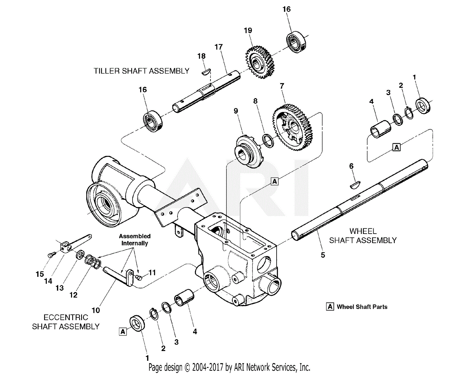 Troy Bilt 12183 Pony OPC 5.5HP (S/N 121831100101-121831199999) Parts ...