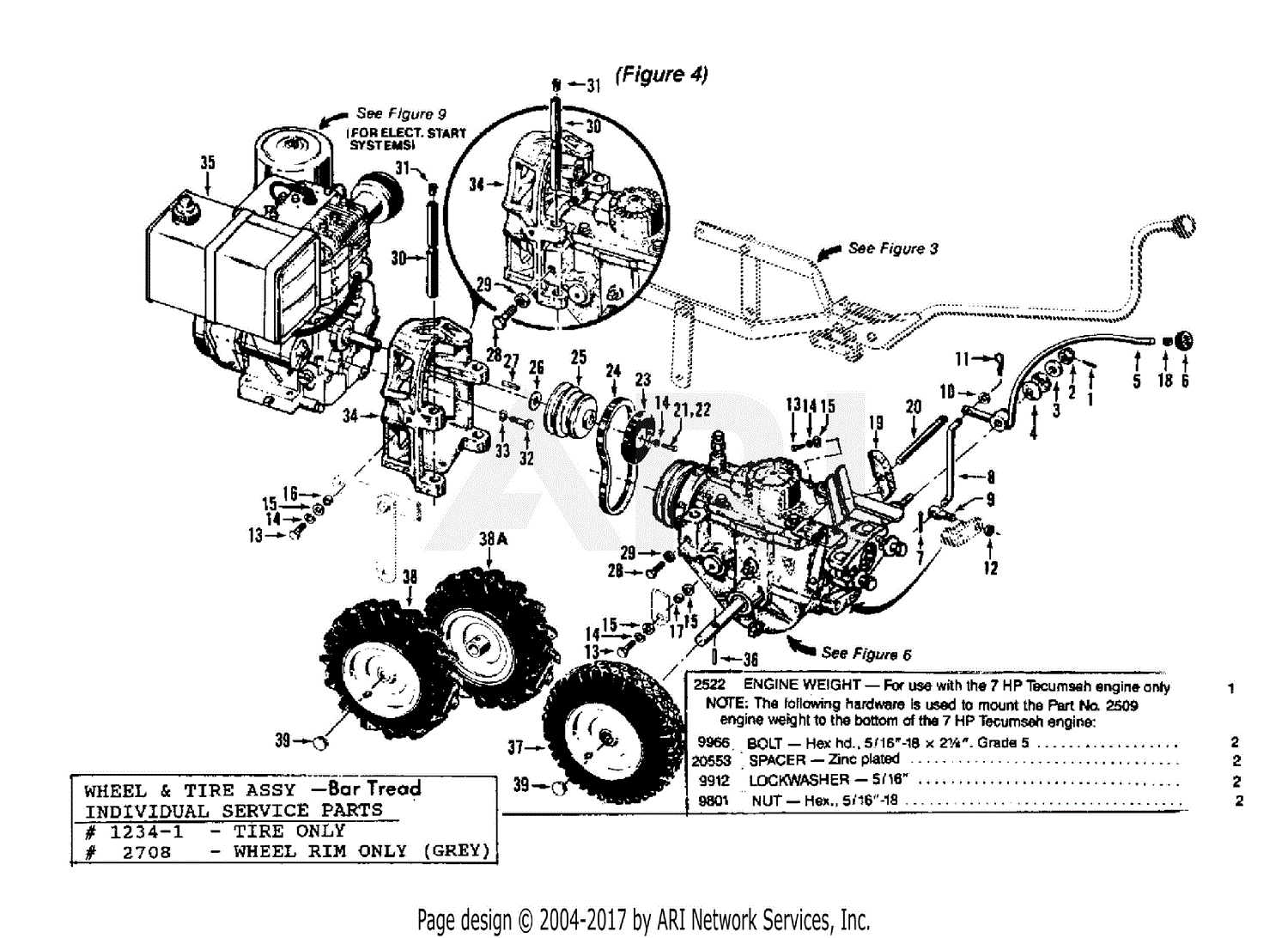 Troy Bilt HORSE III 6HP ROTO TILLER (S/N 640000-855638 ... 10 hp briggs stratton carburetor diagram wiring schematic 